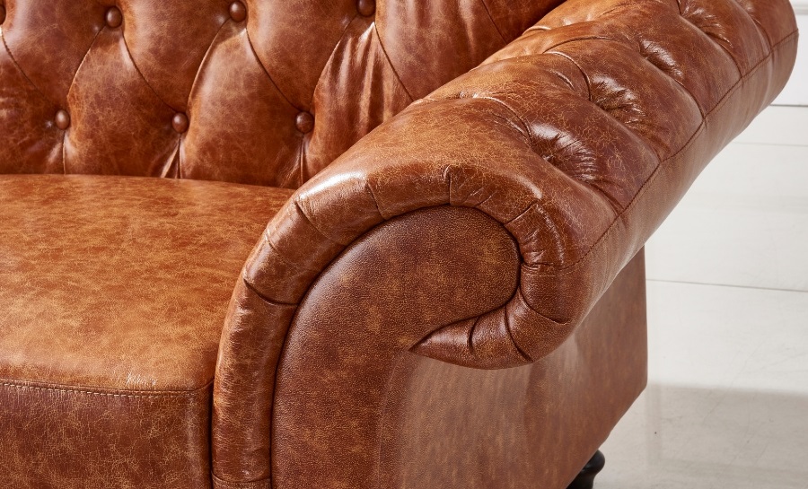 Descent Leather Sofa Lounge Set